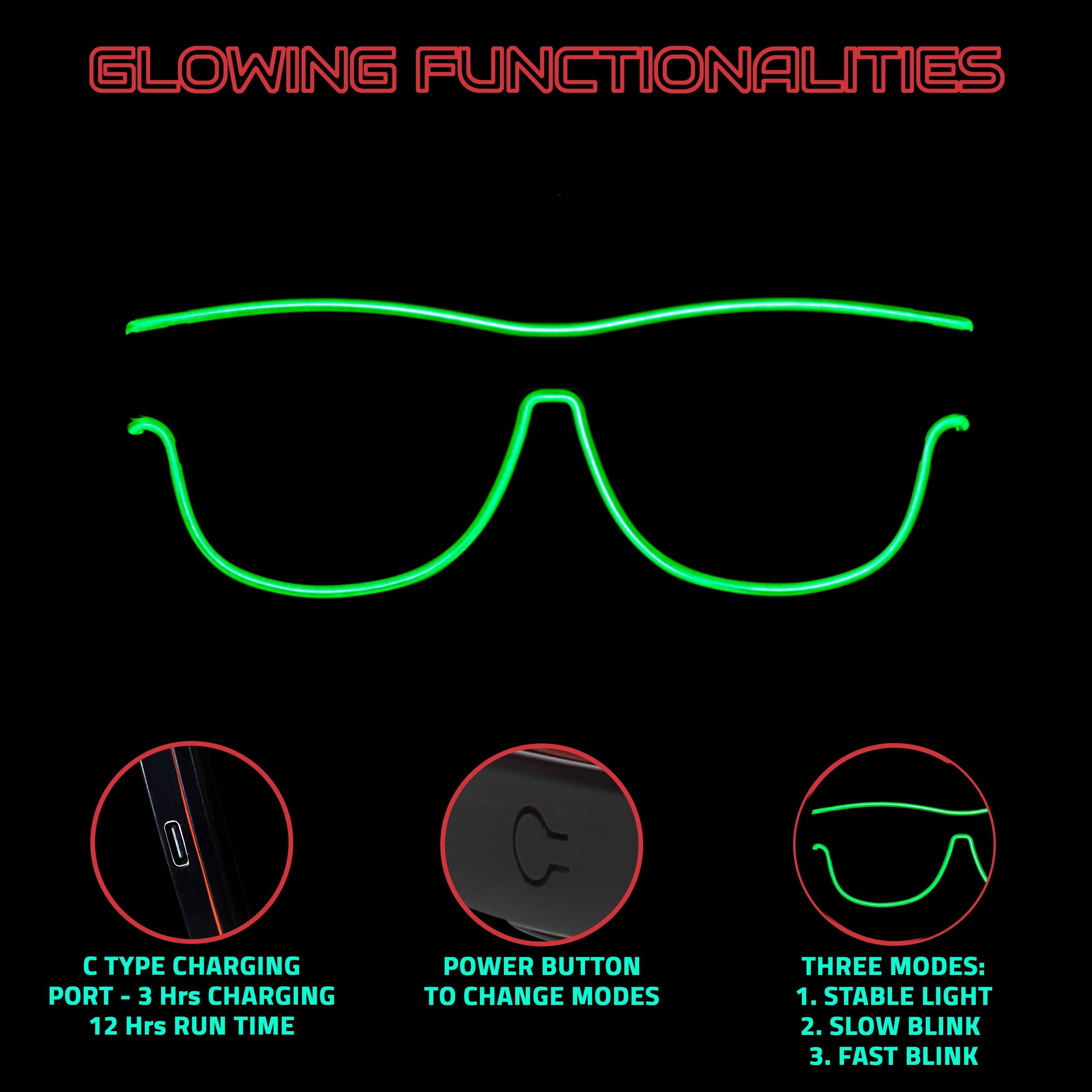 Image of Jam Shade LED Glass - Hookaba