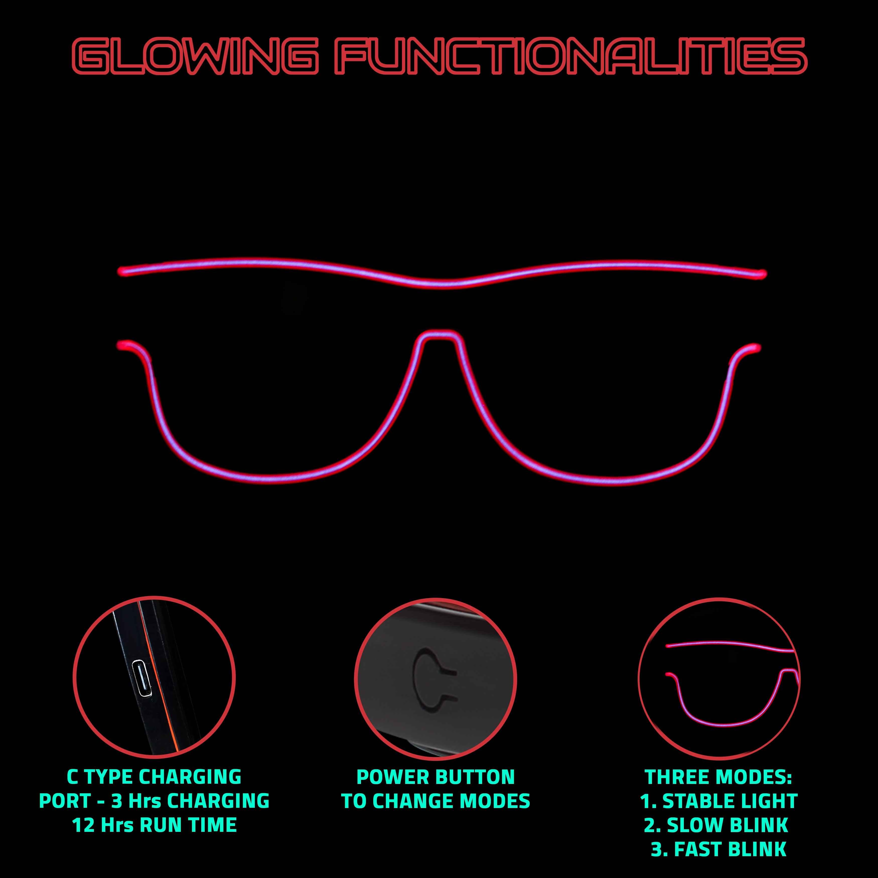 Image of Jam Shade LED Glass - Hookaba
