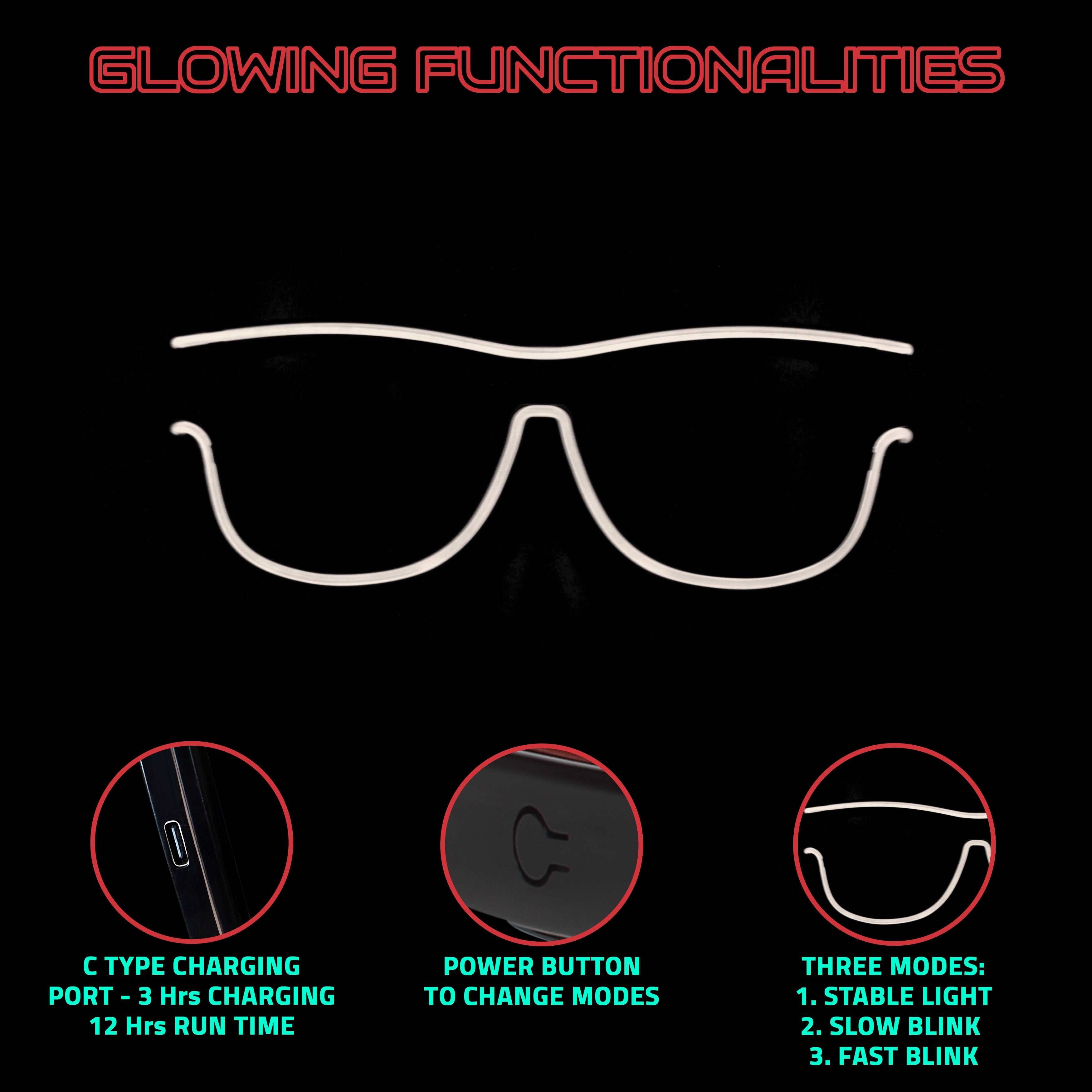Image of Jam Shade LED Glass - Hookaba