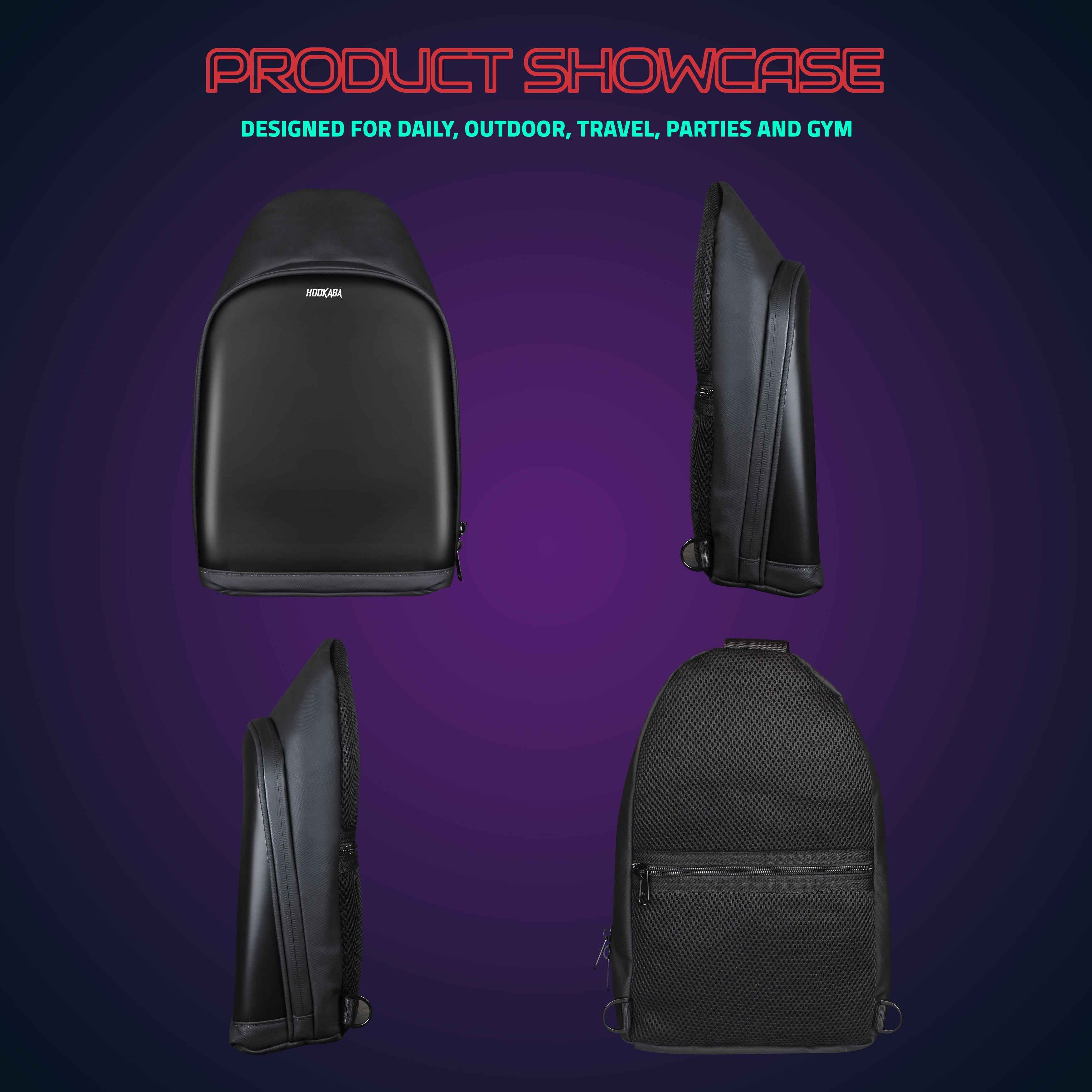 Image of LED Sling backpack - Hookaba