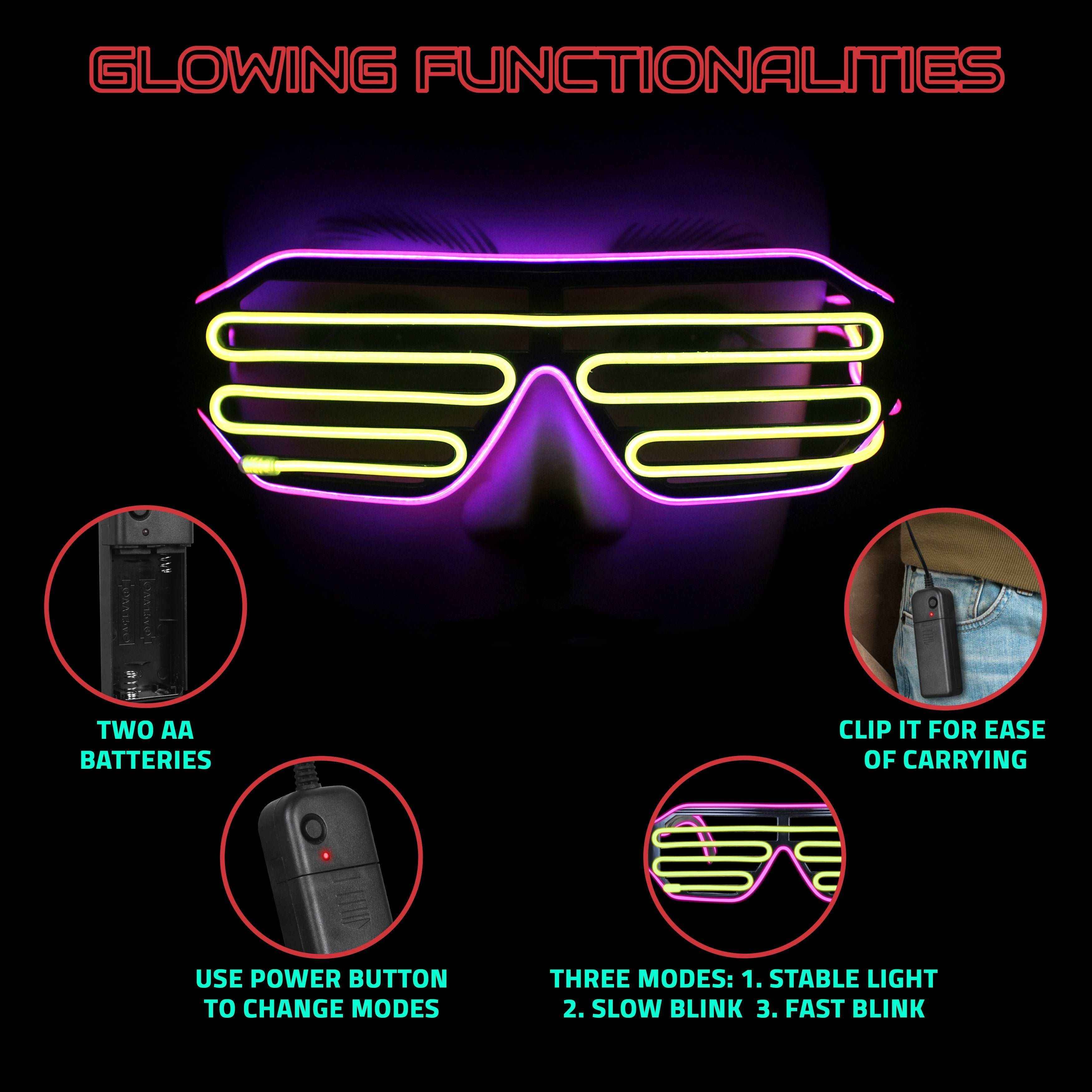 Image of Rave Shade LED Glass - Hookaba