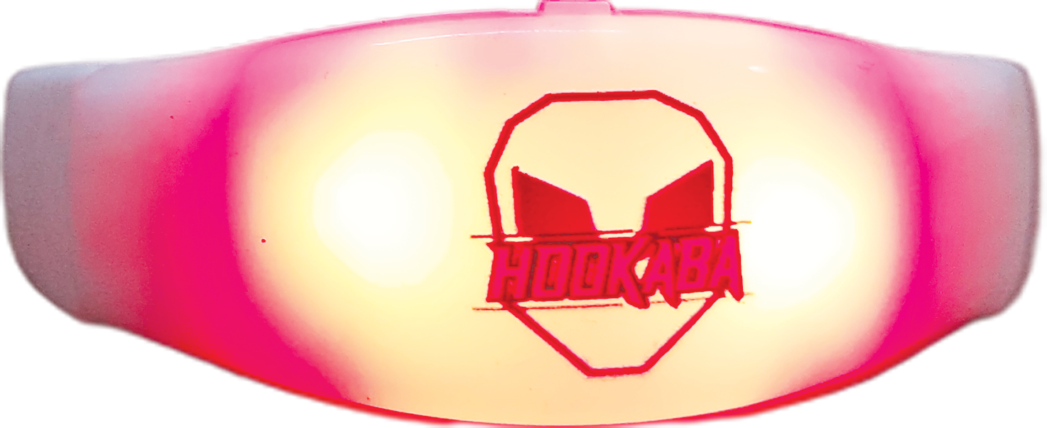 Image of SILICON STRETCHABLE STRAP MUSIC SENSING LED wristbands - Hookaba