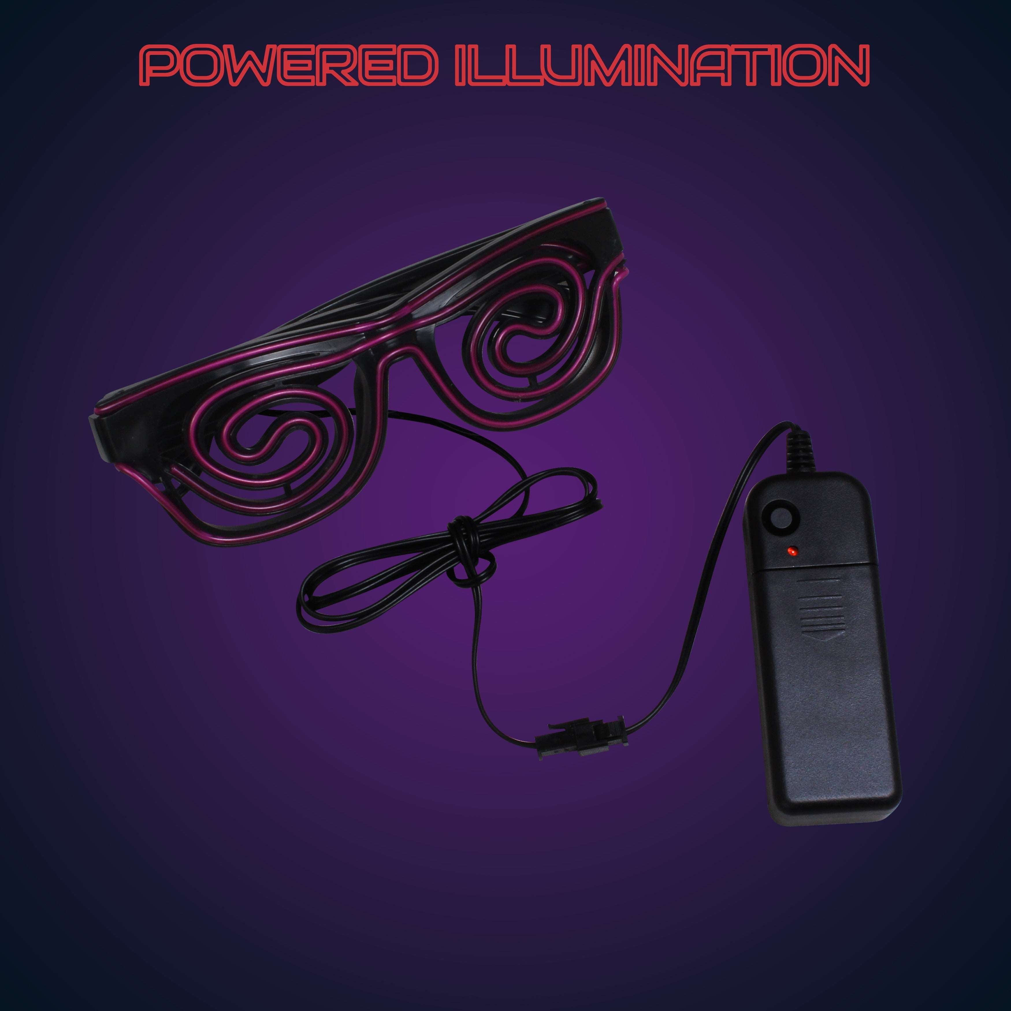 Image of Spin Shade LED Glass - Hookaba