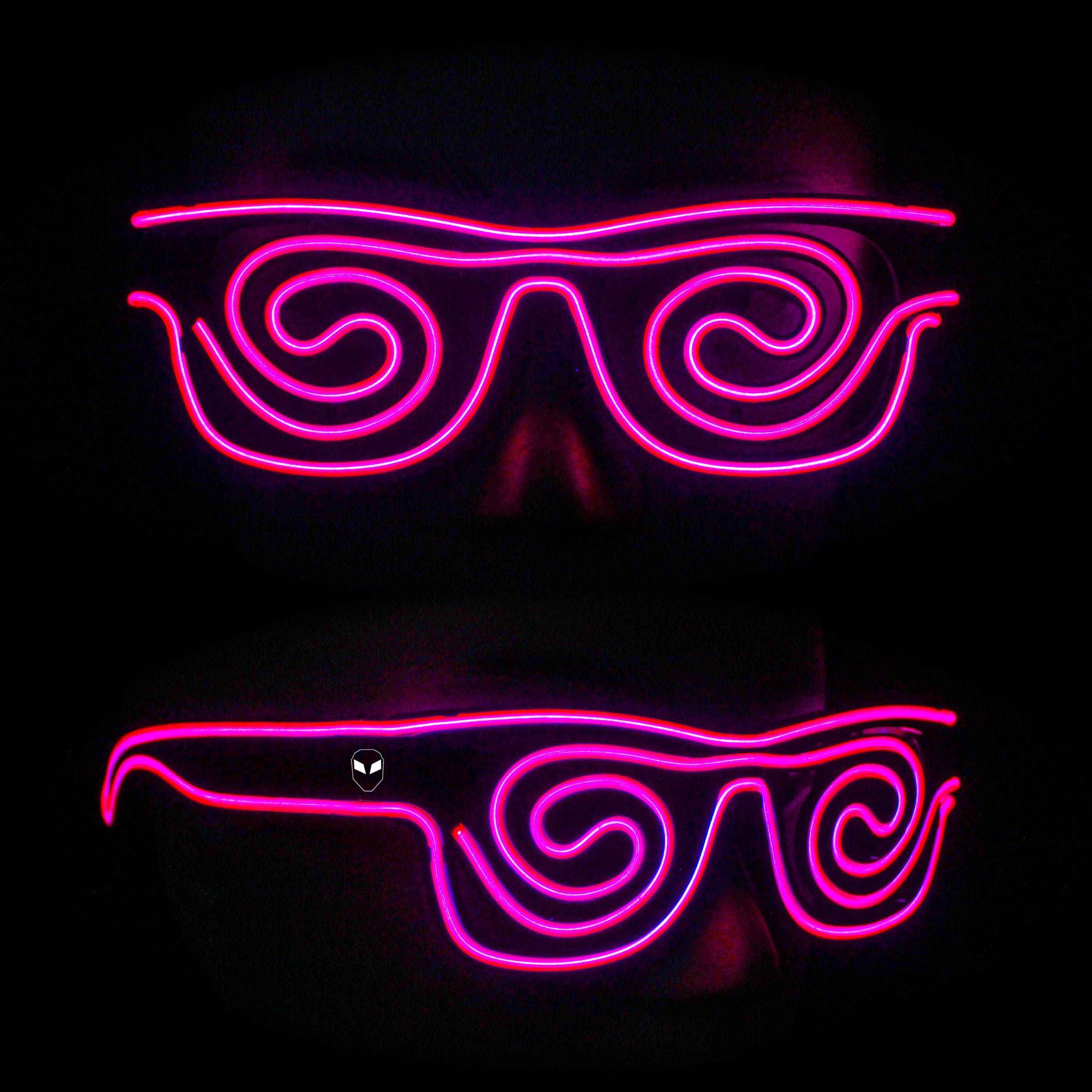 Image of Spin Shade LED Glass - Hookaba