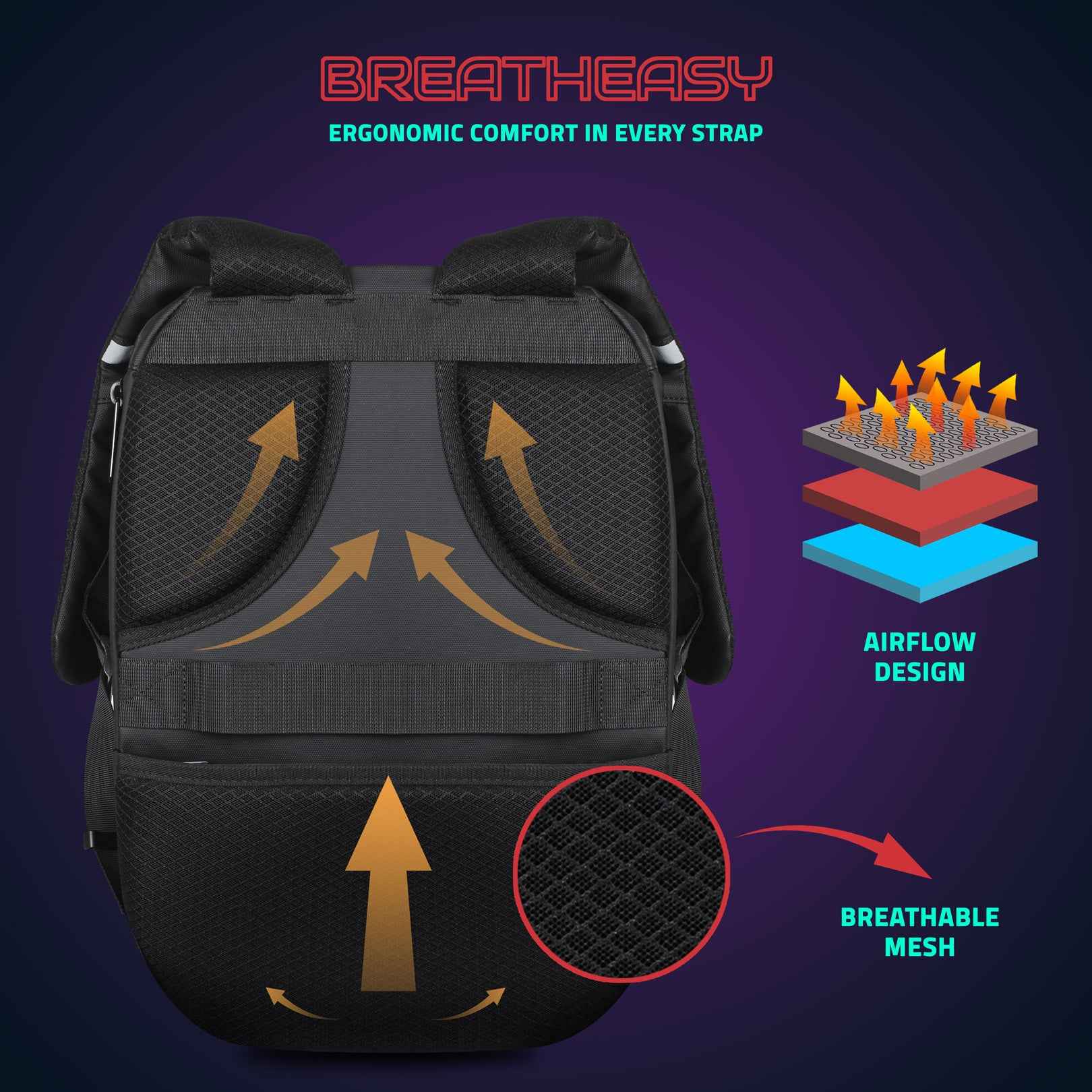 Image of Expressa LED Backpack - Hookaba