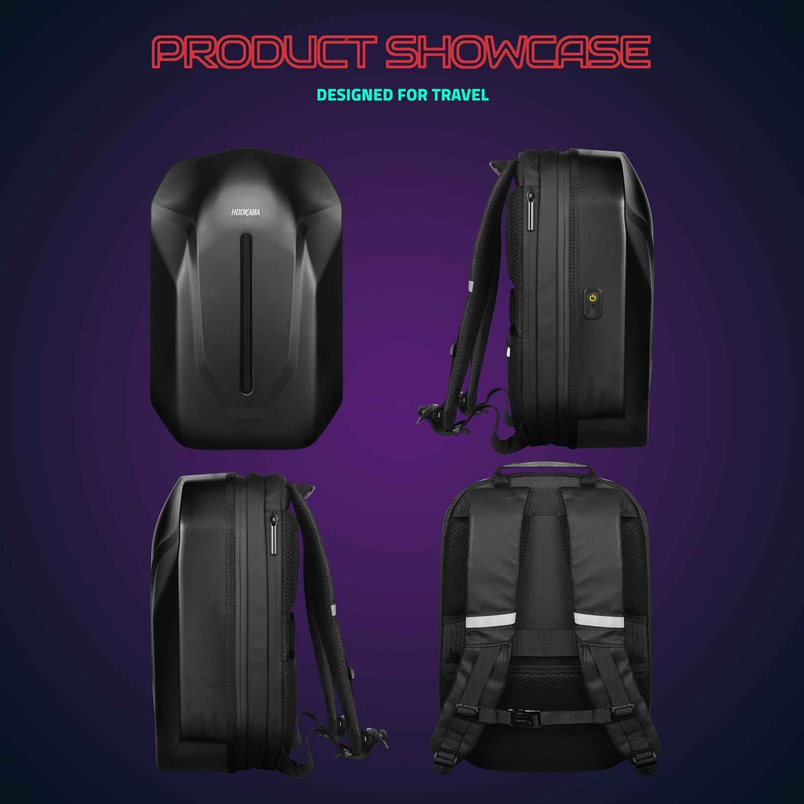Image of Expressa LED Backpack - Hookaba