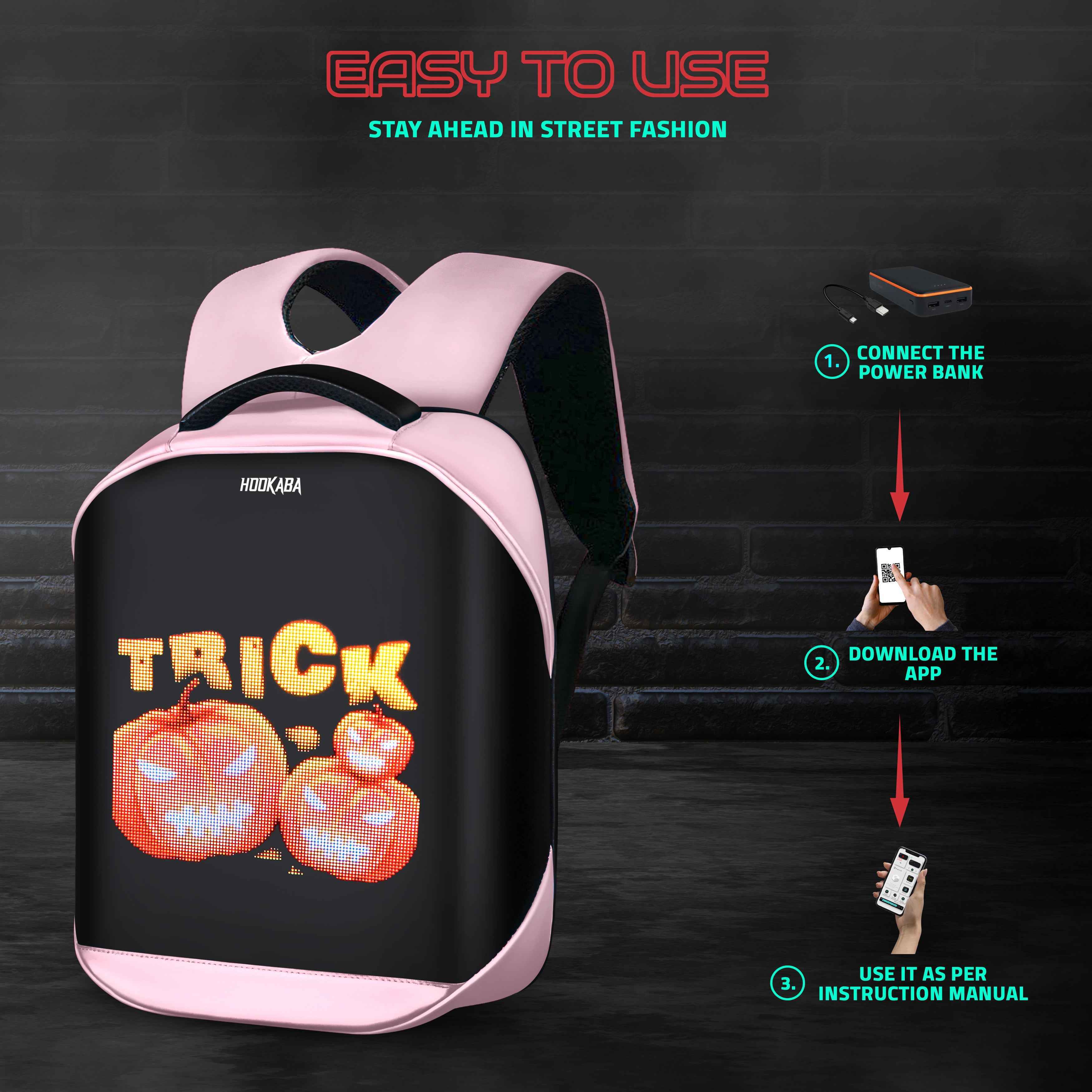 Image of Tech Trend HD Screen Backpack - Hookaba