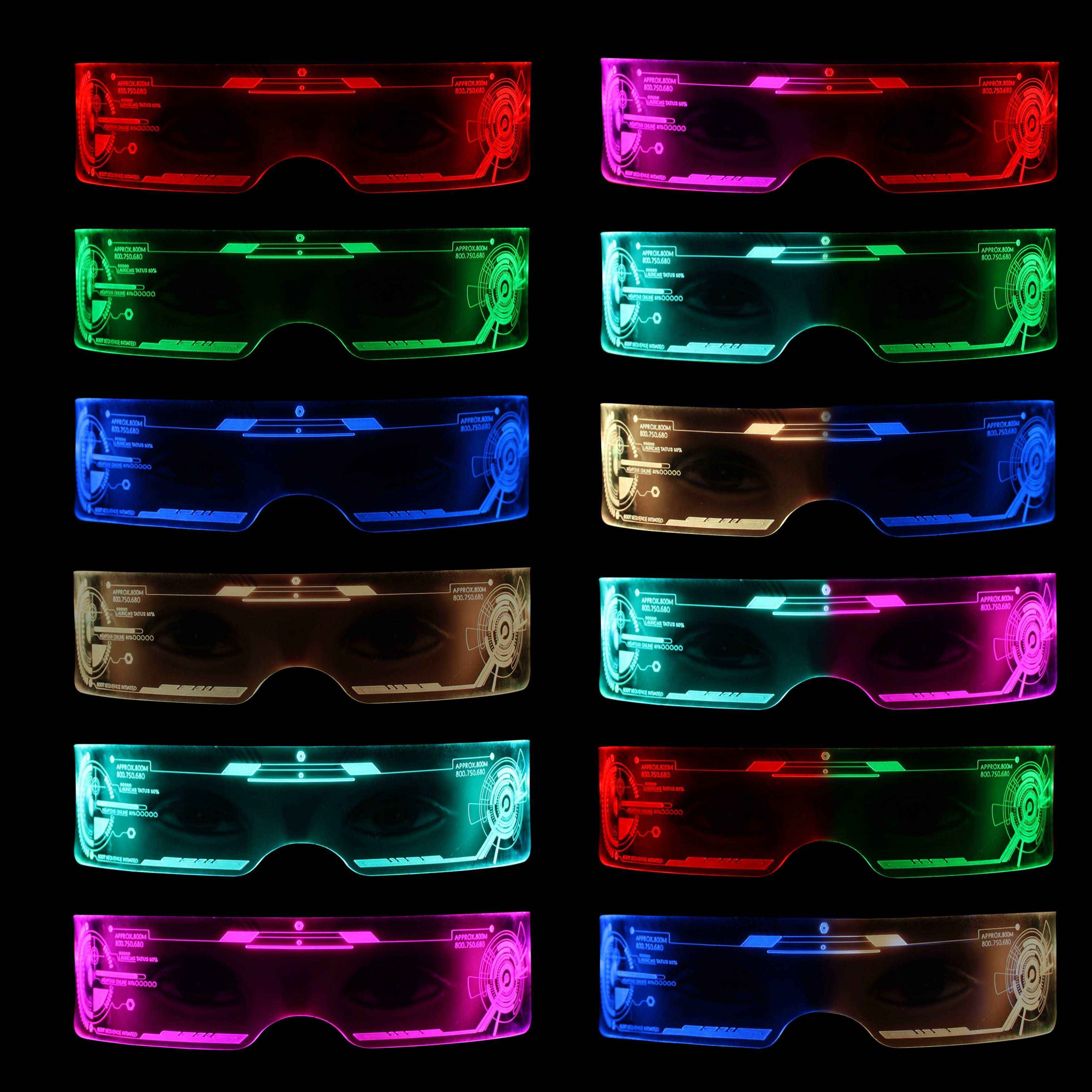 Image of Trance Shade LED Glass - Hookaba