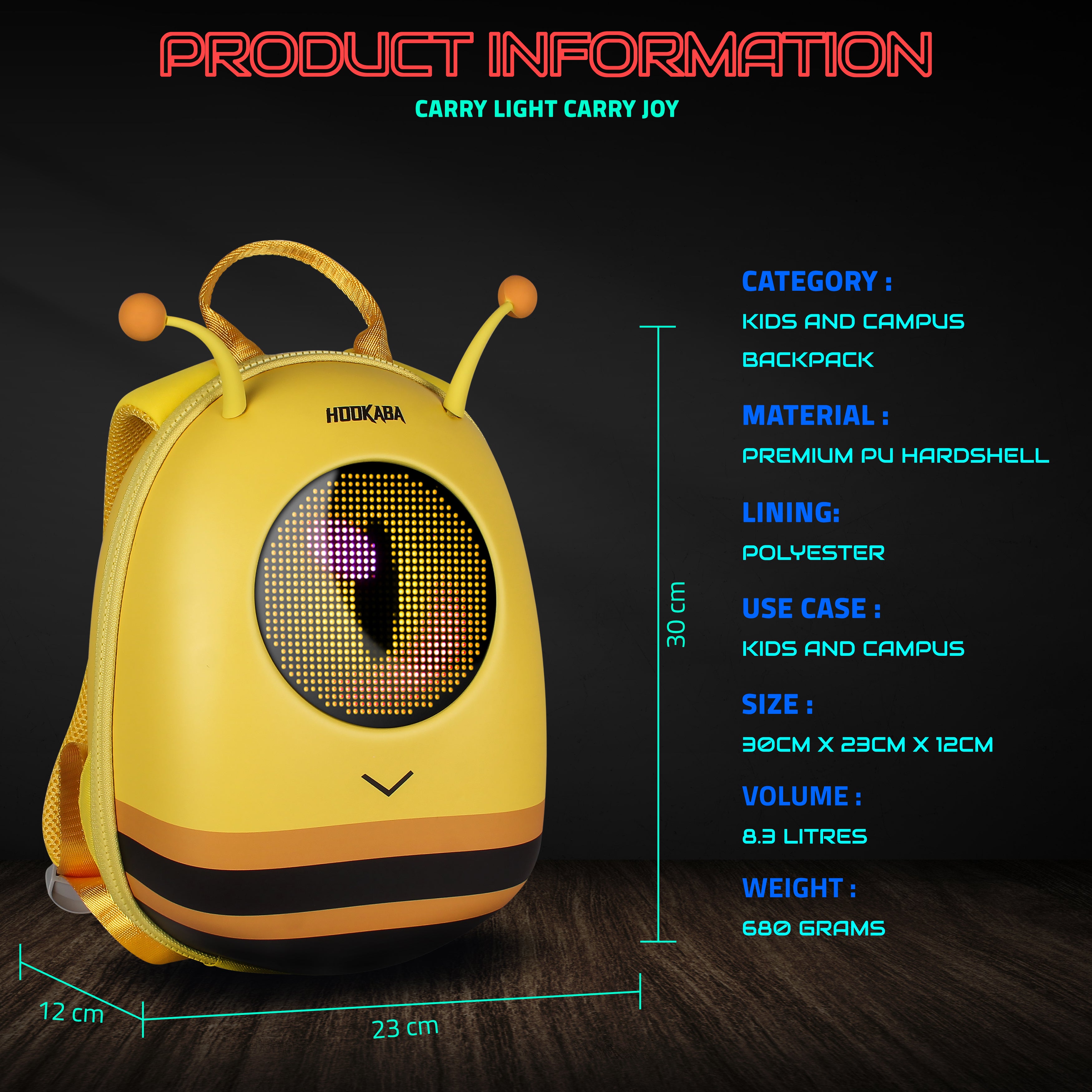 Image of Glowbuddy Bee - Hookaba
