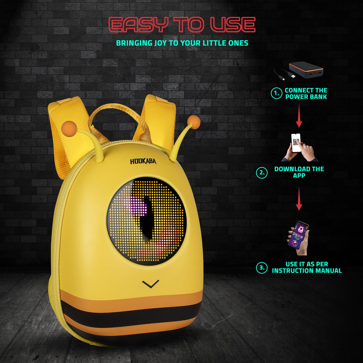 Image of Glowbuddy Bee - Hookaba
