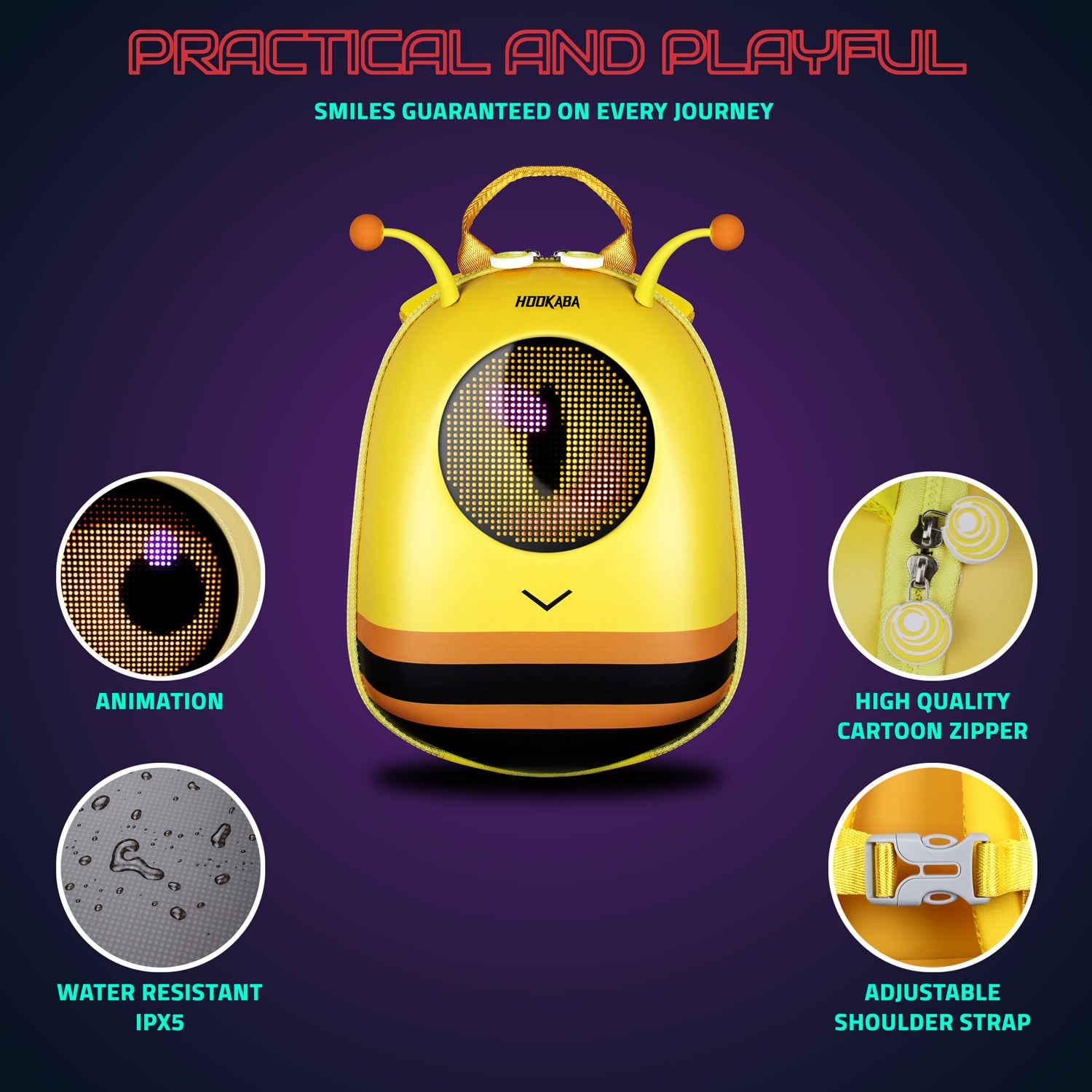 Image of Glowbuddy Bee - Hookaba