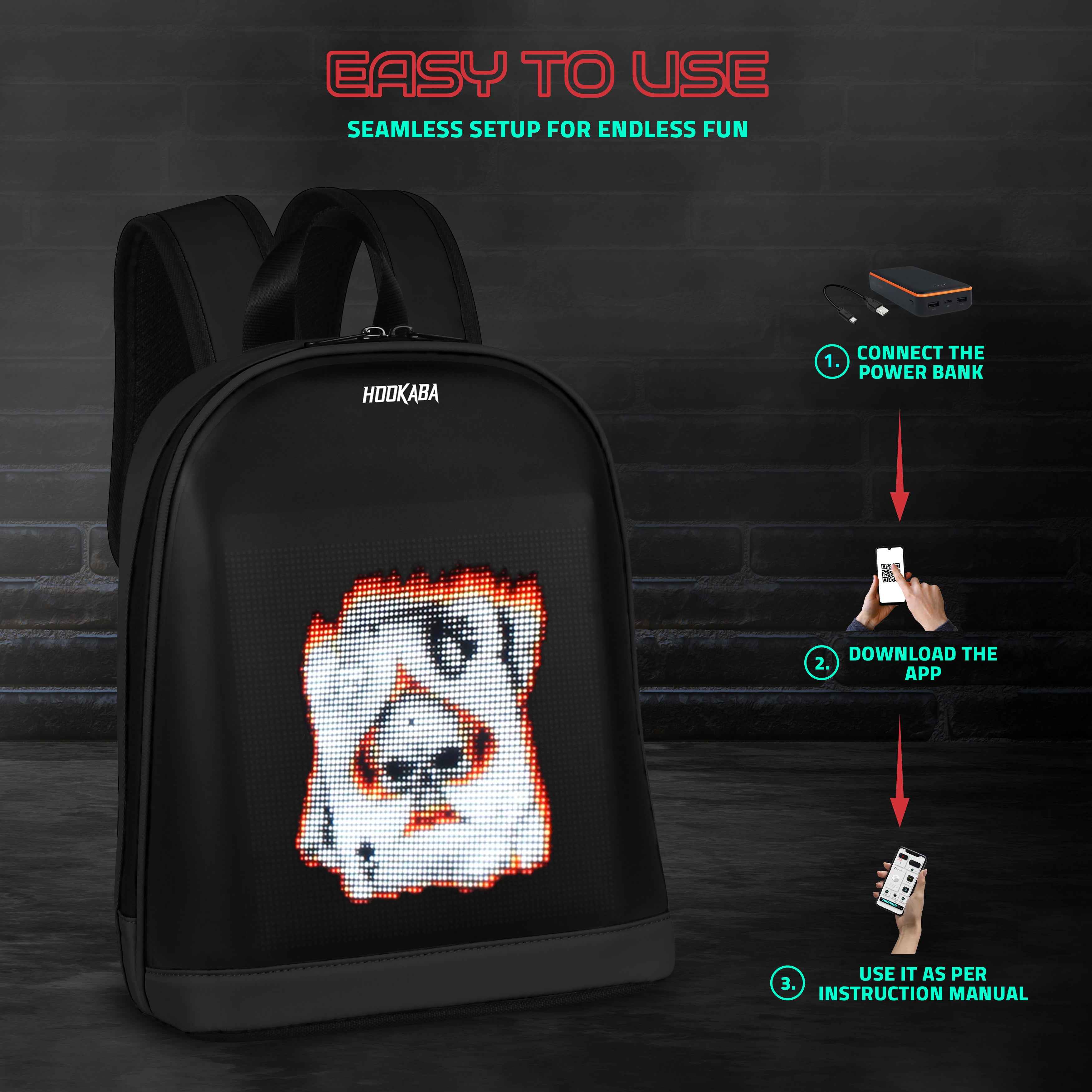 Image of BOLD BLING BAG - Hookaba