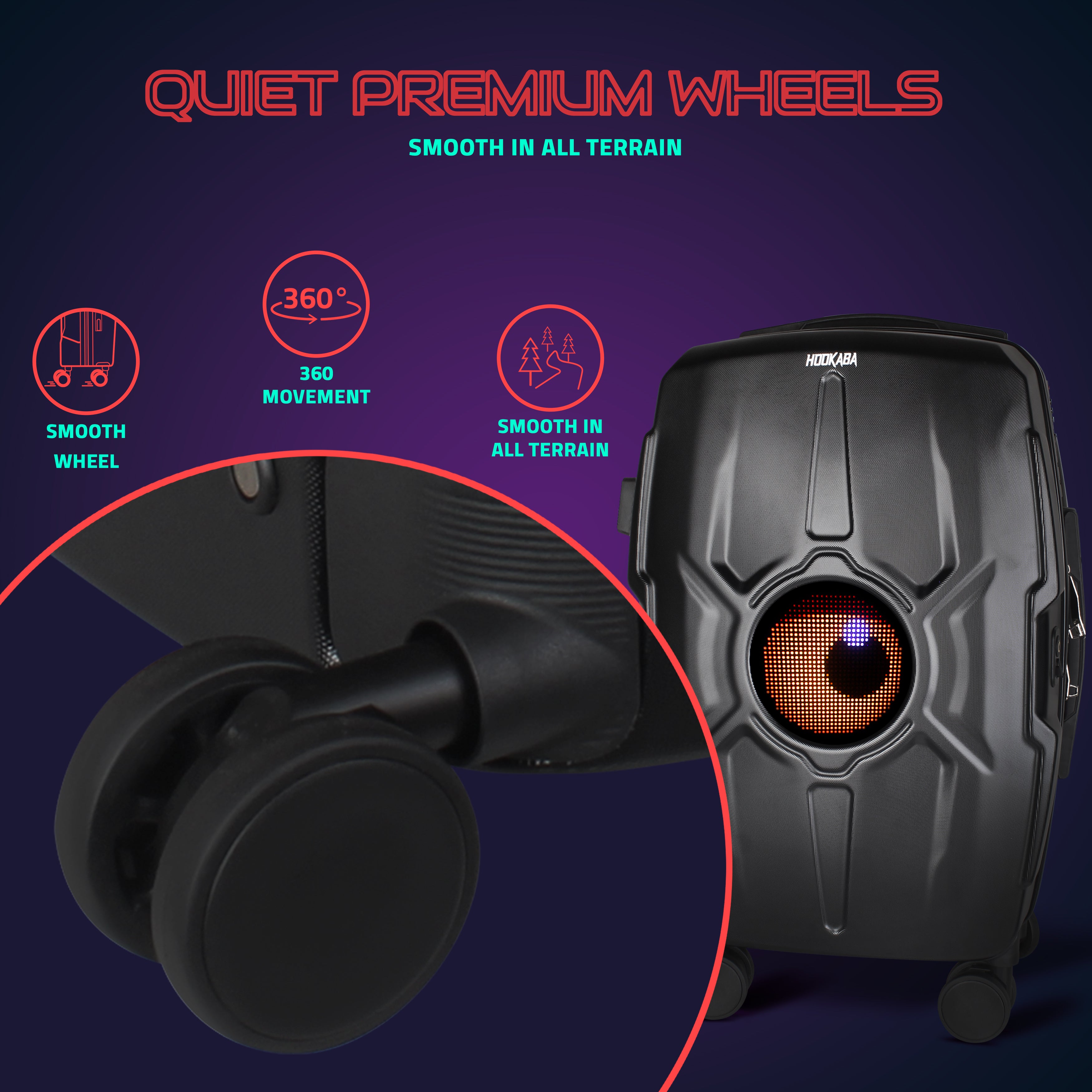 Image of Bold Gaze Trolley - Hookaba