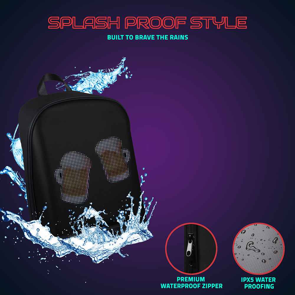 Image of Urban Buzz LED Backpack - Hookaba