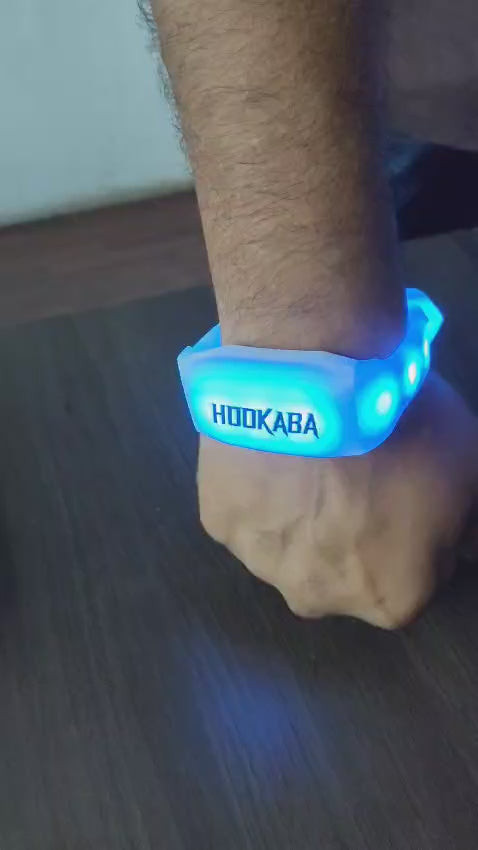 Image of DMX-Controlled 11 Lamps (Coldplay Style) LED Wristbands (Xylobands)